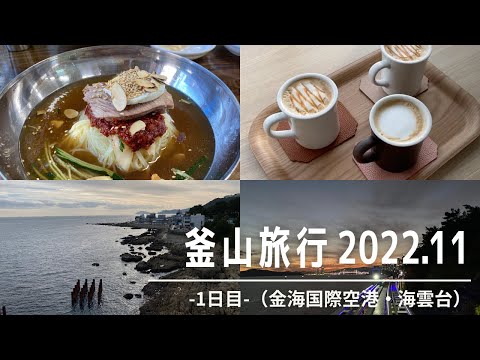 Busan Travel Vlog No.1 [novembro de 2022] | Aeroporto Internacional de Gimhae/Haeundae (Blue Line Park/Sky Capsule)