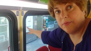 How to request a stop aboard sbX