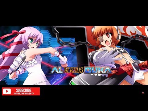 "Best Bout Replays"  Nitroplus Blasterz - RedWolfGem vs CagedNightmare1  (1080p HD 60fps)