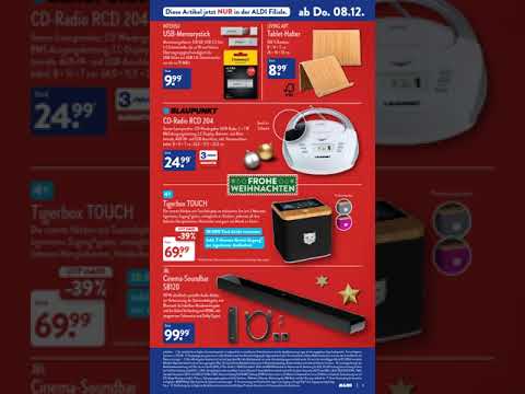ALDI / Multimedia-Angebote ab Donnerstag, den 08.12.2022.