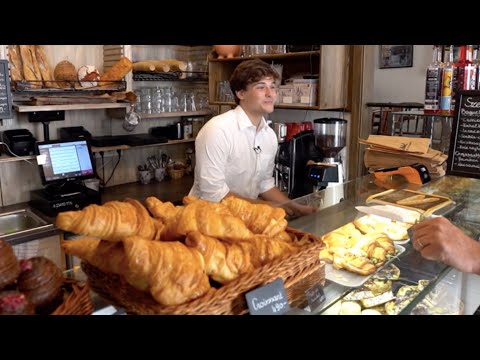 1. Français pour débutants - À la boulangerie - Dialogue en français