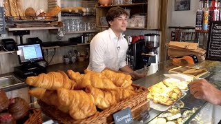 1. Français pour débutants - À la boulangerie - Dialogue en français