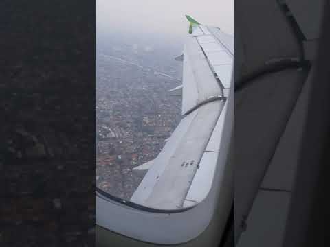 DETIK-DETIK LANDING PESAWAT CITYLINK QG 47 PADANG JAKARTA MULUS