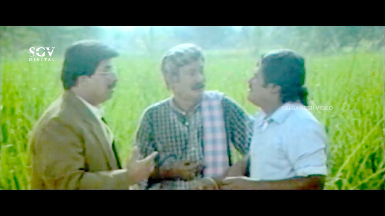Jaggesh Shocked to See Father After Many Years | Pattanakke Banda Putta Kannada Movie Best Scene