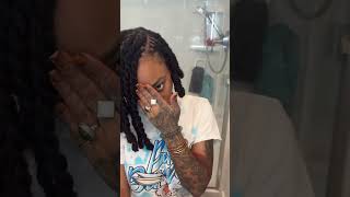 Long Microloc Bob Style Tutorial for exyhair✨✅💥 #locs #naturalhair #braids #twostrandtwist