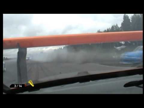 David Bjork 2008 Carrera Cup Scandinavia at Mantorp Park