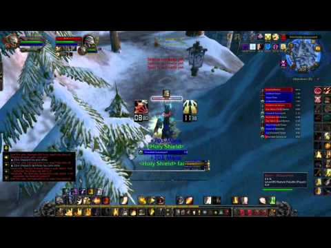 Retribution Paladin Vs Prot Paladin ( 33k Inquaboom )