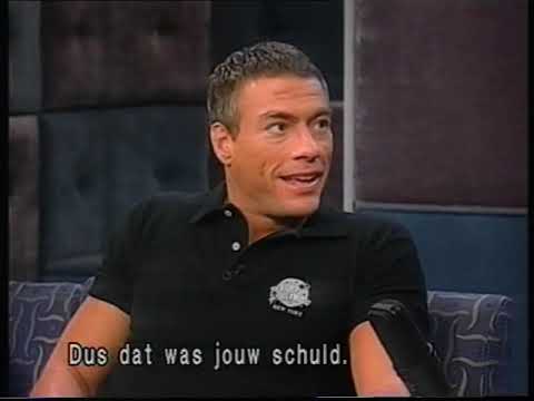 Jean-Claude van Damme at Conan O'Brien