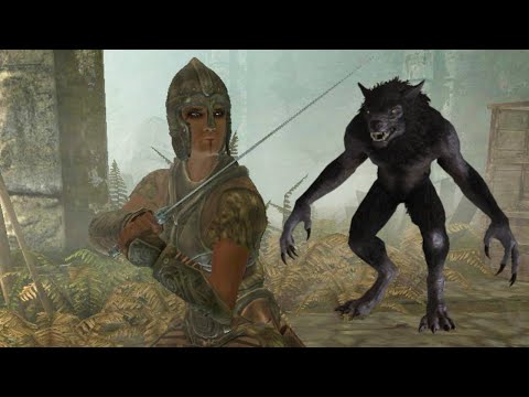 "Krev The Skinner" VS Werewolf - Skyrim Anniversary Edition (The Companions Questline)