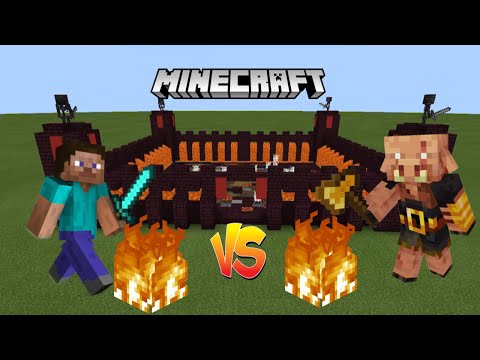 How to build a nether PvP arena in Minecraft!!!