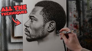 An INTRO to PORTRAIT PAINTING (Full Airbrush Tutorial Part 1)