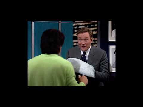 Jackie Chan teaches Conan O’Brien a stunt. Conan O’Brien show