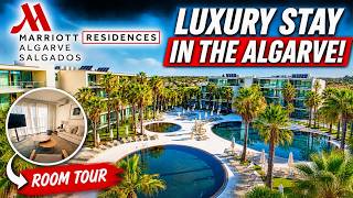 LUXURY STAY IN THE ALGARVE 🇵🇹 | MARRIOTT RESIDENCES ALGARVE SALGADOS | ROOM TOUR