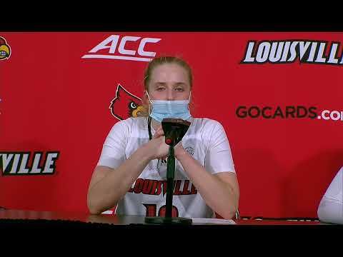 Louisville Women's Basketball Kianna Smith & HVL- Syracuse Post-Game Presser