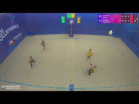 00:30 A. Yermakov / I. Ivanov - A. Bakotin / I. Laponohov 21.07.2022 | Winners Beach Volleyball