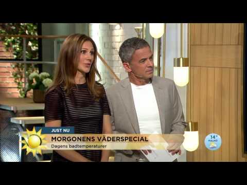 Här är det behagligt att bada i mitten av juli! - Nyhetsmorgon (TV4)