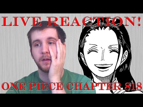 One Piece Chapter 818 Live Reaction!