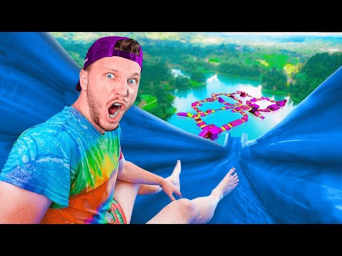 J’ai Descendu Le Plus GRAND PARC GONFLABLE Aquatique du MONDE !