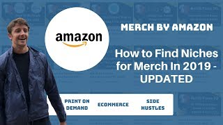 Merch By Amazon Niche Research Finding T Shirt Design Niches That Sell