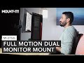 Full Motion Dual Monitor Mount | MI-2752L (Features)