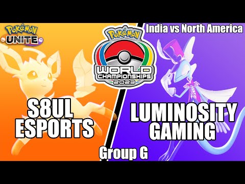 S8UL Esports vs Luminosity Gaming - World Championships 2023 Group G | Pokemon Unite