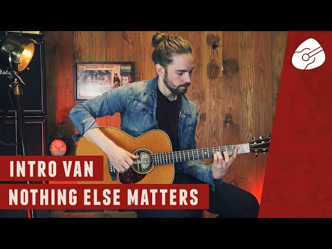 NOTHING ELSE MATTERS op GITAAR van METALLICA!