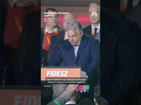 Viktor Orbán concedes defeat as Hungary's Tisza Party heads for election win