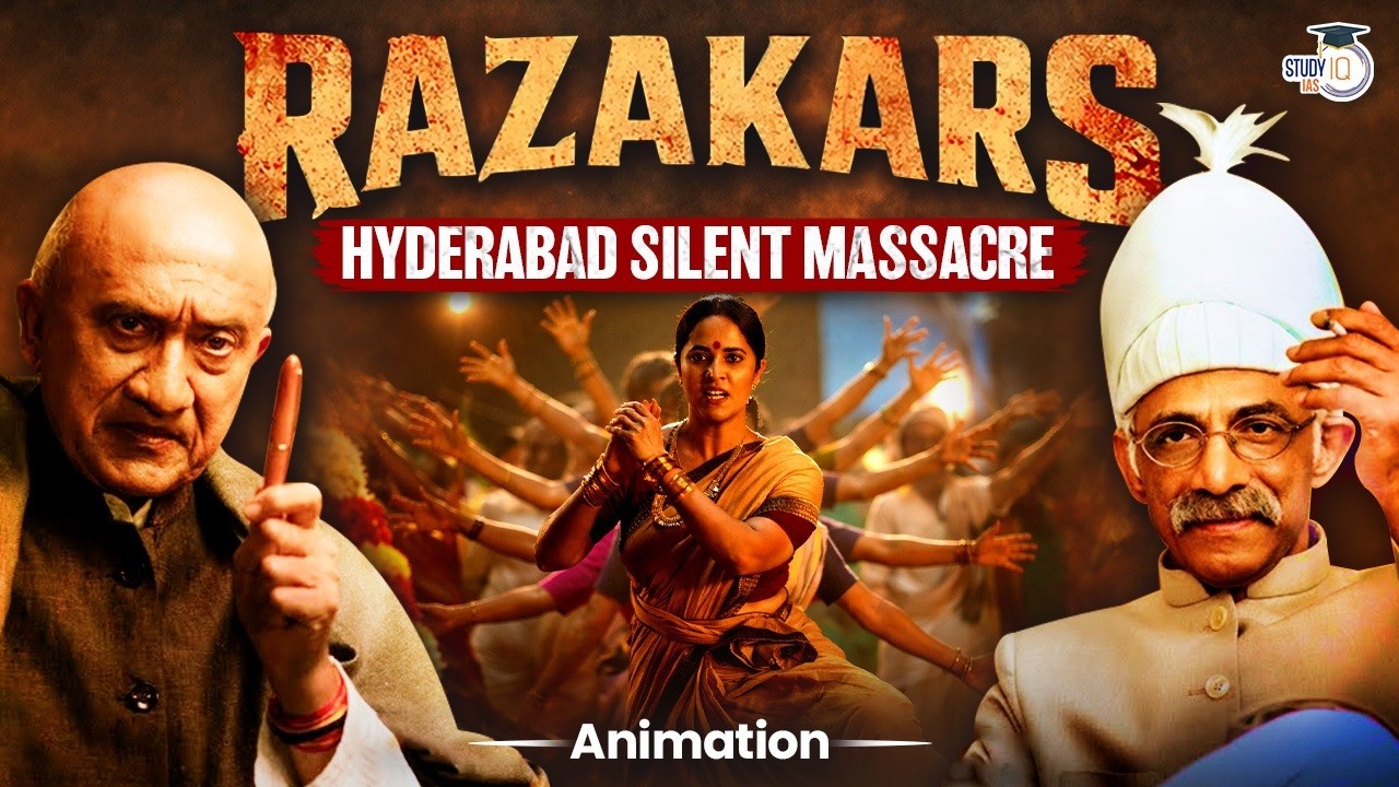 Hyderabad 1948 Massacre | Who Were Razakars & What Really Happened? | StudyIQ IAS