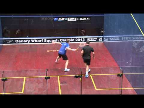 Squash : Megarallies- Barker v Matthew - Ep 50