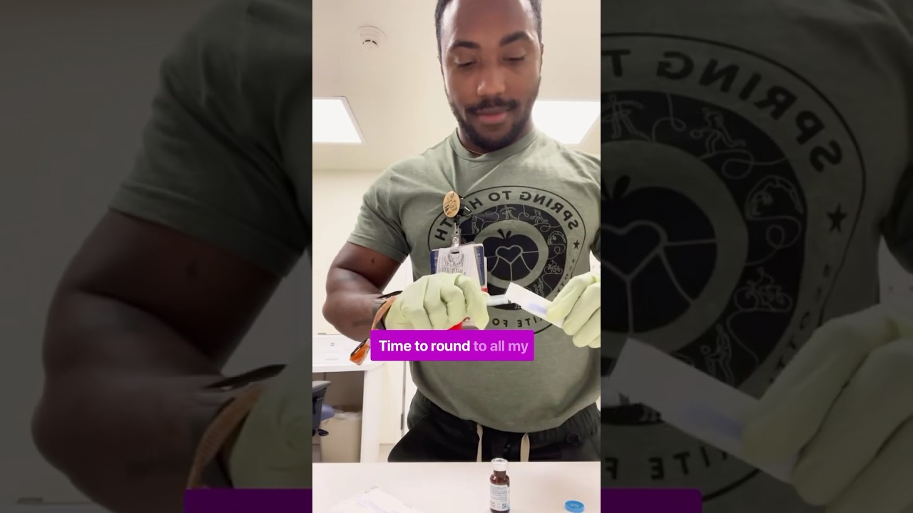 Overnight #nurse Ryan shares how he & his team provide exceptional care! 🌙 #dayinthelife