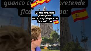 O plano do imigrante na Europa