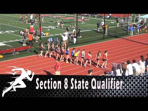 Girls 2000m Steeplechase Divisions 1 & 2  @ Sec. 8 State Qualifier Day 2