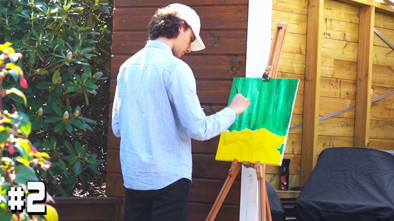 Acrylic on canvas #2 | Let's paint!