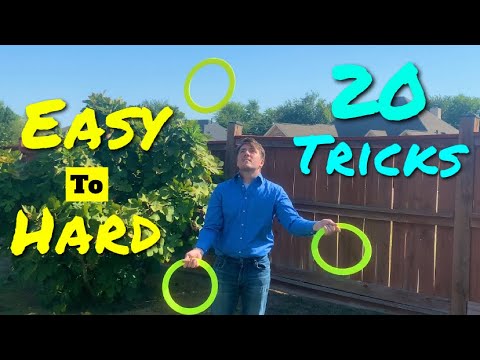 3 RING JUGGLING TRICKS