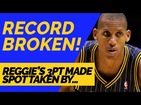 Reggie Miller's All-Time 3-PT Made Record BEATEN!!!