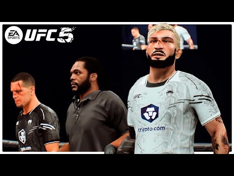 Nate Diaz Takes Dillon Danis To A Decision! - UFC 5 Legendary Career Mode Ep.7