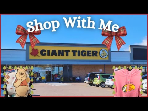 🎀 Shop With Me Giant Tiger 🐯- Run to Giant Tiger for Awesome Last Minute Christmas Finds 🎄