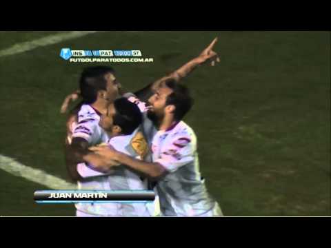 Gol de Martín. Instituto 2 - Patronato 1. Fecha 23. Primera B Nacional. Fútbol Para Todos