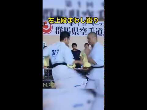 右上段まわし蹴り