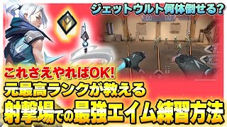 【元最高ランクが解説】弱者でもどんどん撃ち合いに勝てるようになる「射撃場でのエイムウォームアップ法」講座【効果抜群】