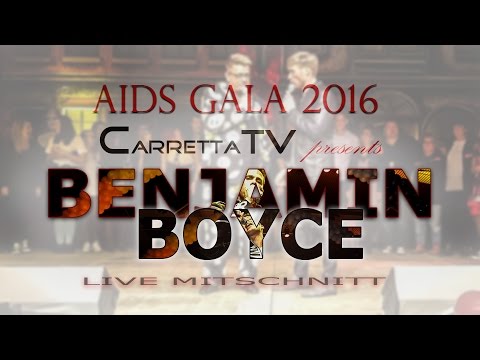 AIDS Gala Castrop Rauxel 2016 BENJAMIN BOYCE Livemitschnitt