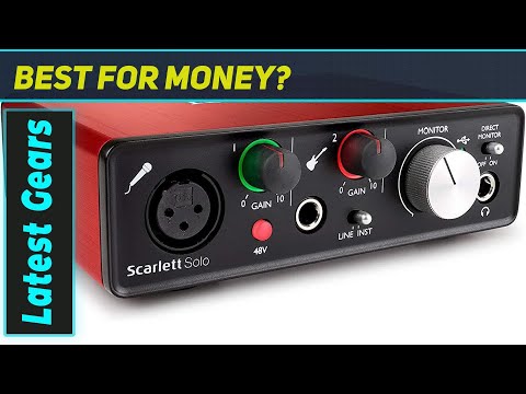Focusrite Scarlett Solo 2nd Gen USB Audio Interface 2016 - 2018 - Red / Black image 12