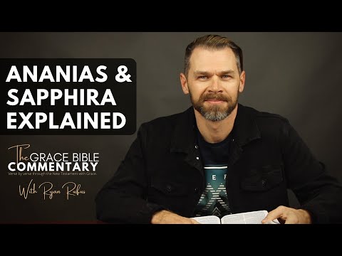Ananias and Sapphira explained | Acts 5: 1-13 | Ryan Rufus.