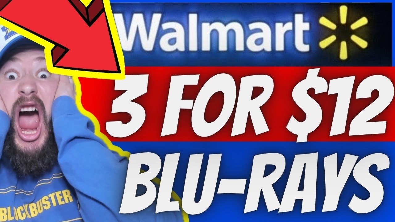 Walmart’s BIGGEST Blu-ray Sale EVER! 🚨 3 for $12 APRIL 2026 Special!!