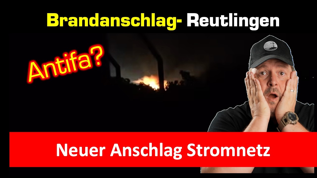 Brandanschlag Stromnetz Reutlingen! - Tausende ohne Strom - Antifa?