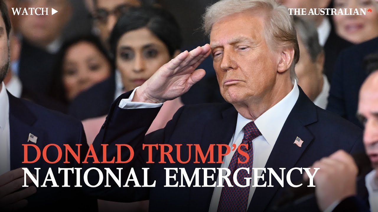 Trump declares 'national emergency' at southern border during inauguration speech
