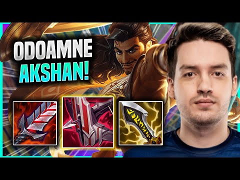 ODOAMNE IS A BEAST WITH AKSHAN! - RGE Odoamne Plays Akshan Top vs Jayce! | Season 2022