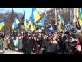 Игорь Швайка на Евромайдане в Харькове, 02.02.14., памятник Шевченко 