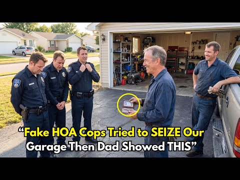 Fake HOA Cops Raided My Garage for "Illegal Tools" — Unaware My Dad's a Retired FBI Mechanic