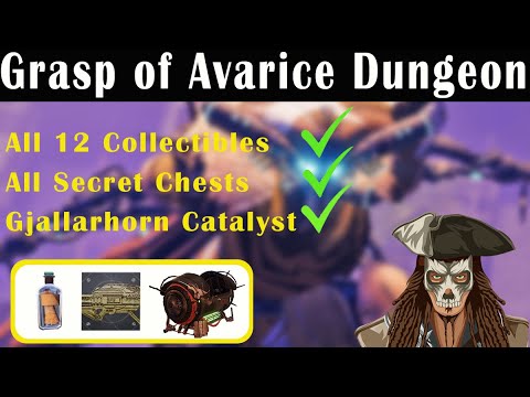 Destiny 2 | All Grasp of Avarice Collectibles | Secret Chests | Gjallarhorn Catalyst | Season 15